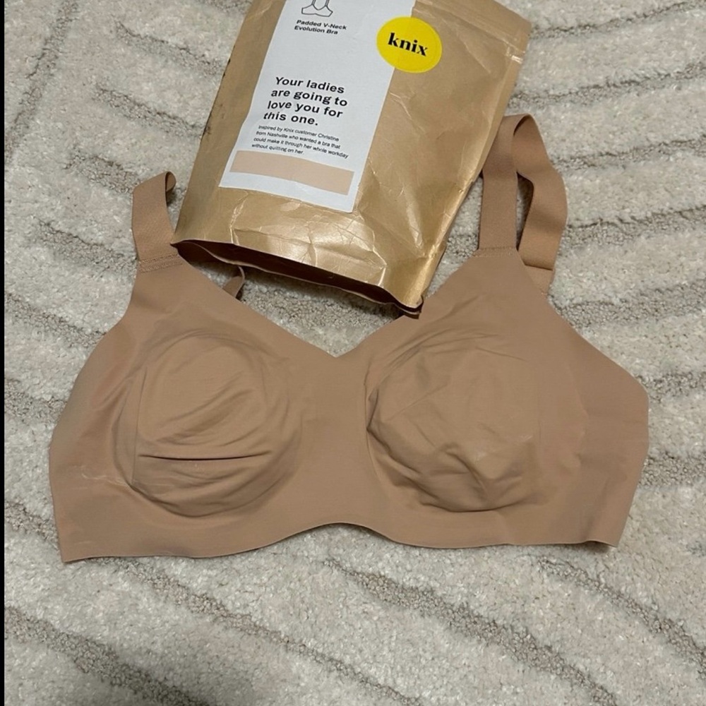 Knix Nude Seamless Bra